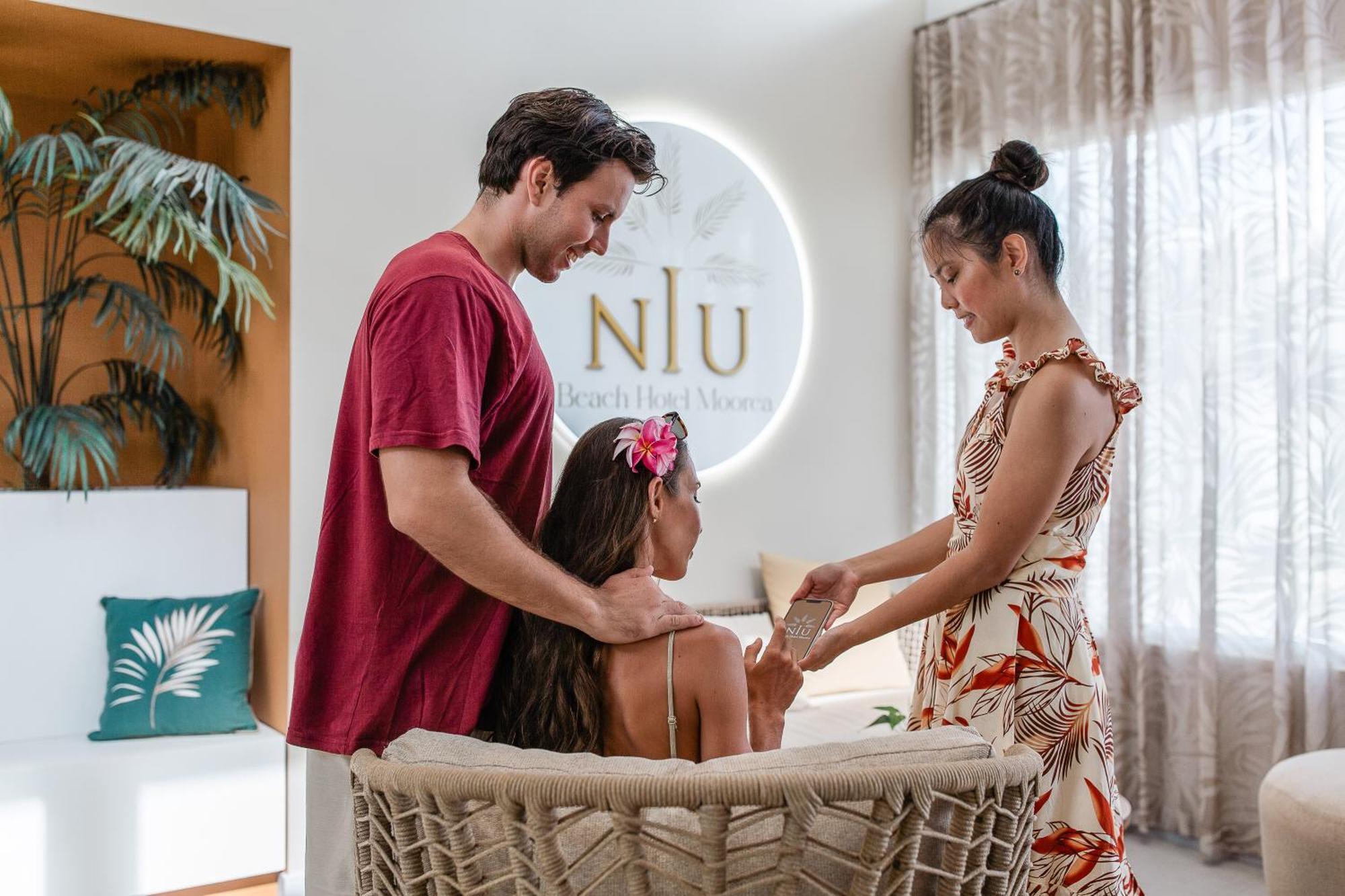 Niu Beach Hotel Moorea Eksteriør bilde
